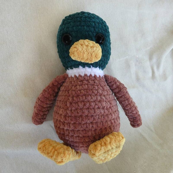 Eloi de eend - Gehaakte knuffel