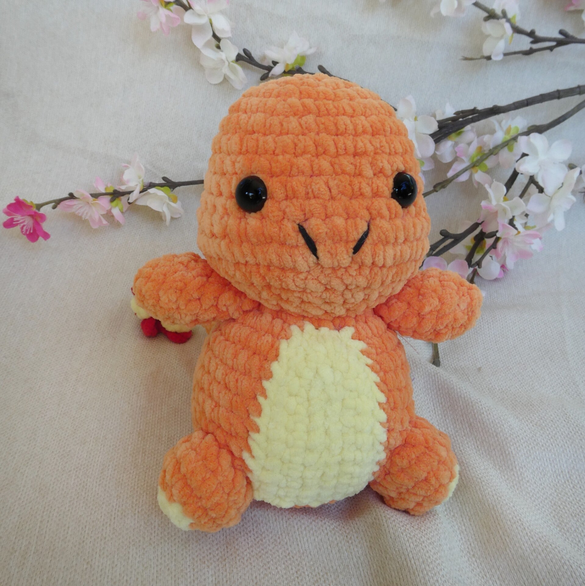 Vuur hagedis (geïnspireerd op Charmander)