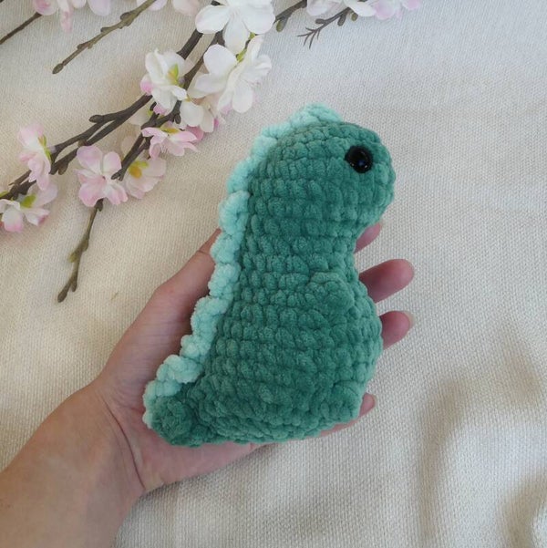 Ray de dinosaurus - Gehaakte knuffel