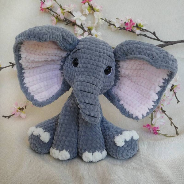 Kito de olifant - Gehaakte knuffel