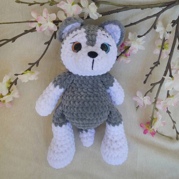 Elin de husky - Gehaakte knuffel