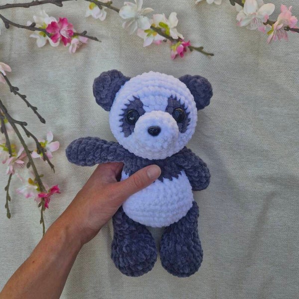 Yuki de panda - Gehaakte knuffel