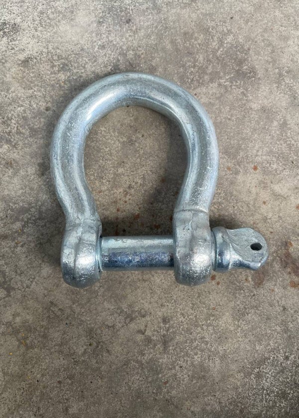 Zilveren Harpsluiting | Zilveren Bout | 19x136mm