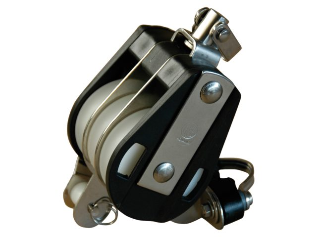 Triple-Schijfs Block | Met Beugel, Hondsvot en Klem