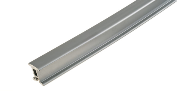 Rutgerson 50mm Mainsheet track with sliding bolt, 2,0m, bent 4,0m (Standard)