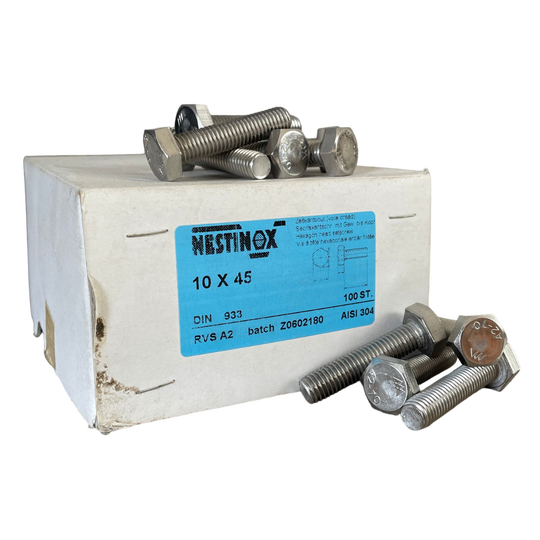 Nestinox | RVS A2 Bout 10 x 45