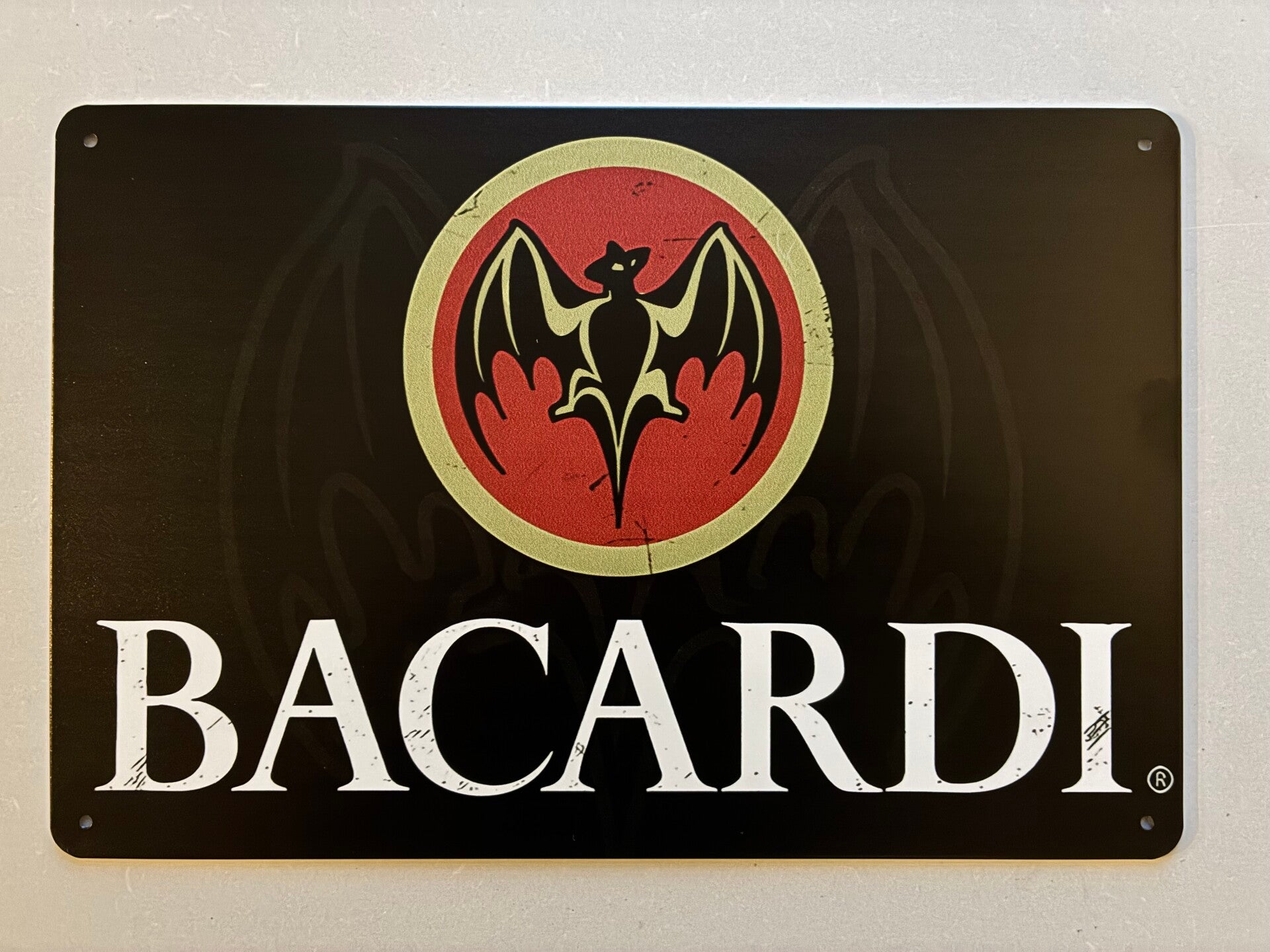 wandbord Bacardi