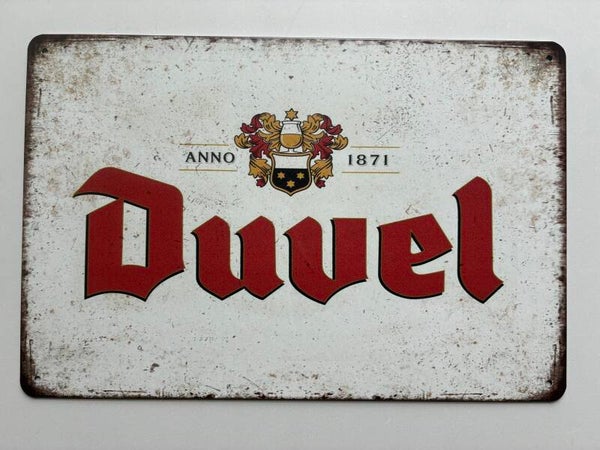 wandbord duvel