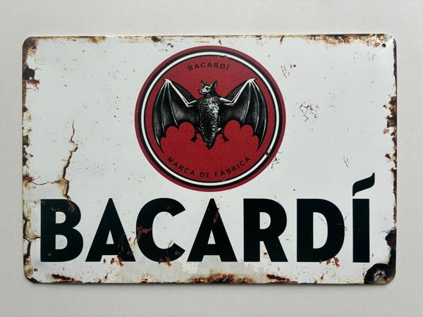 wandbord Bacardi