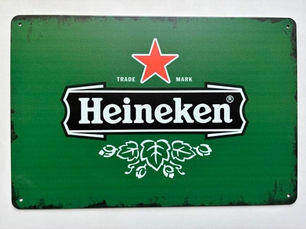 wandbord heineken