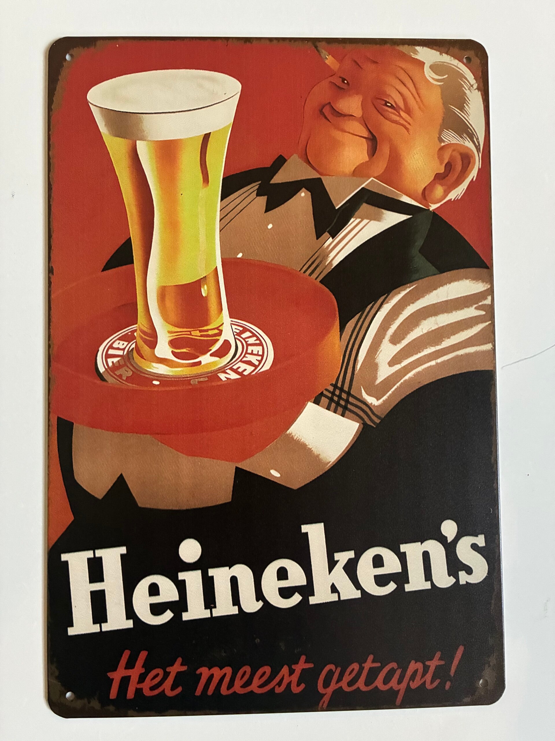 wandbord heineken