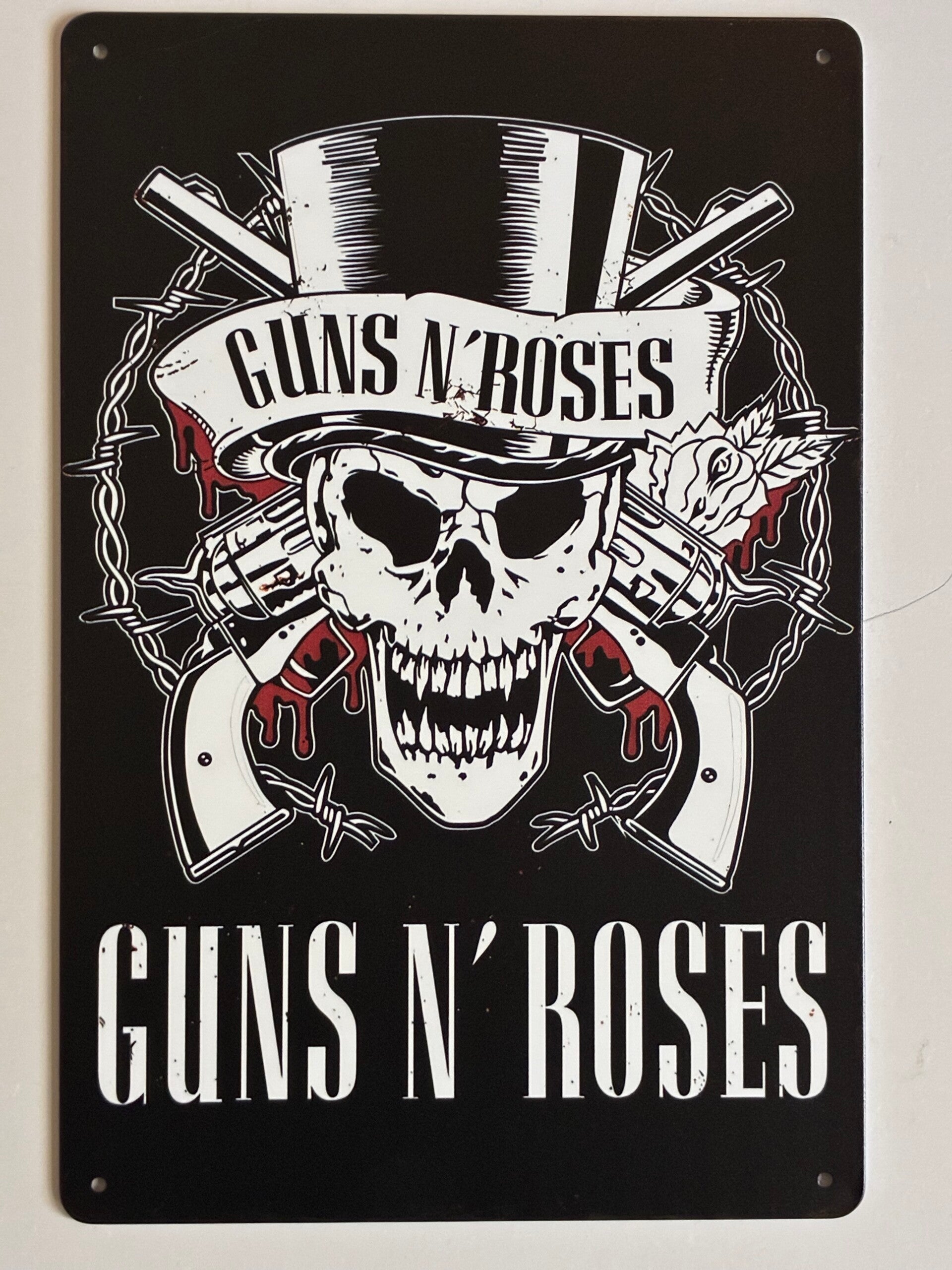 wandbord guns n roses