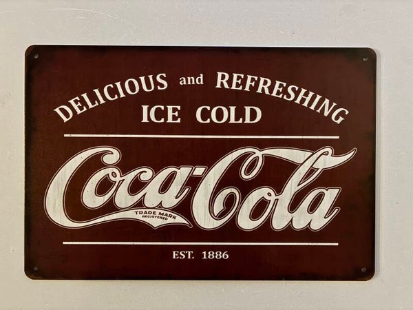 wandbord coca cola