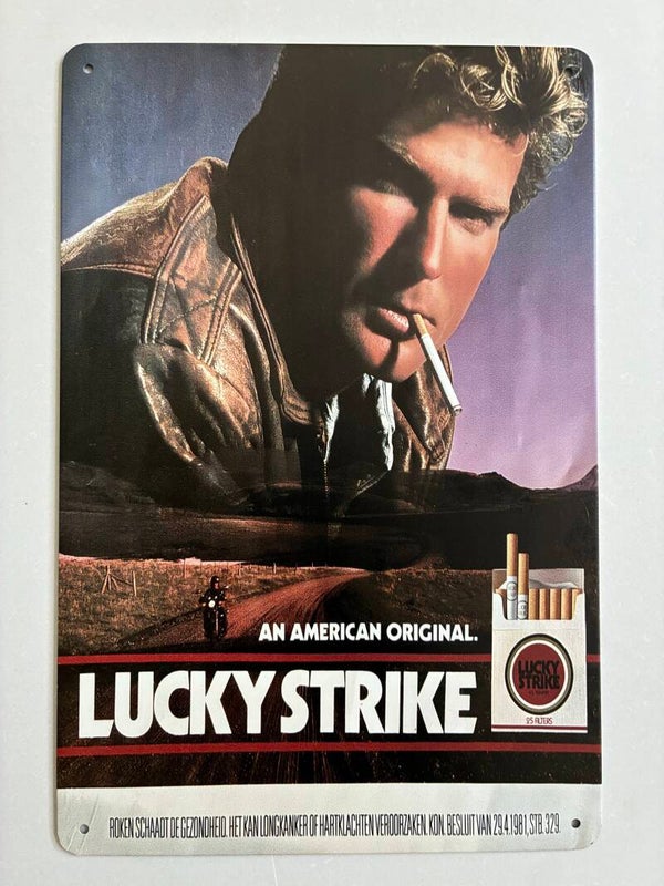 oude reclame Lucky strike