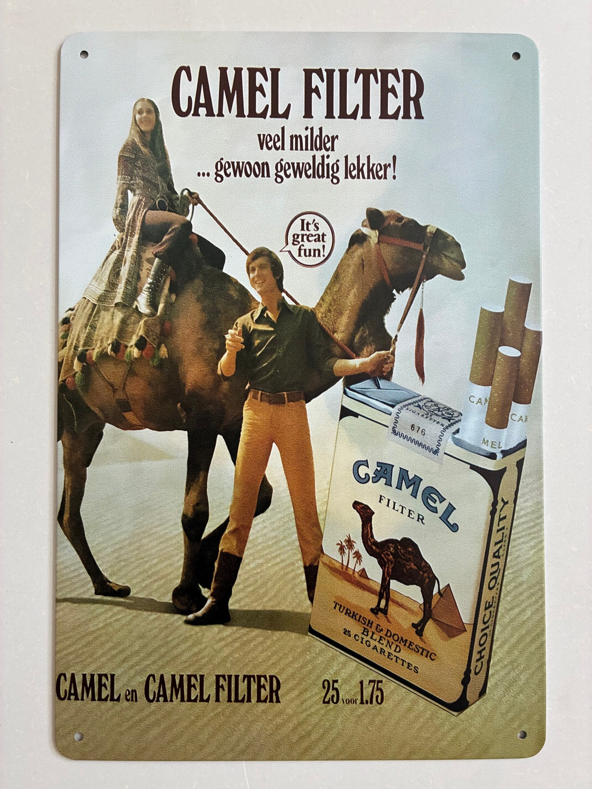 oude reclame camel
