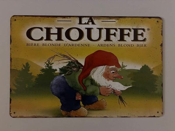 wandbord la chouffe