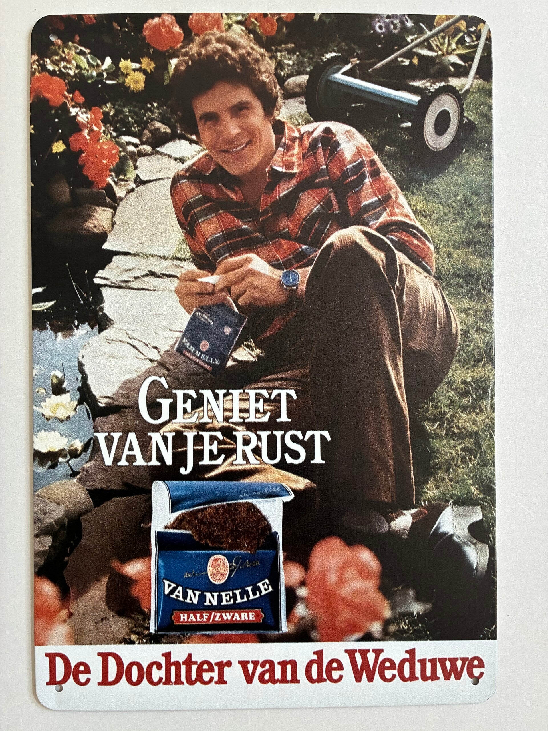 oude reclame drum