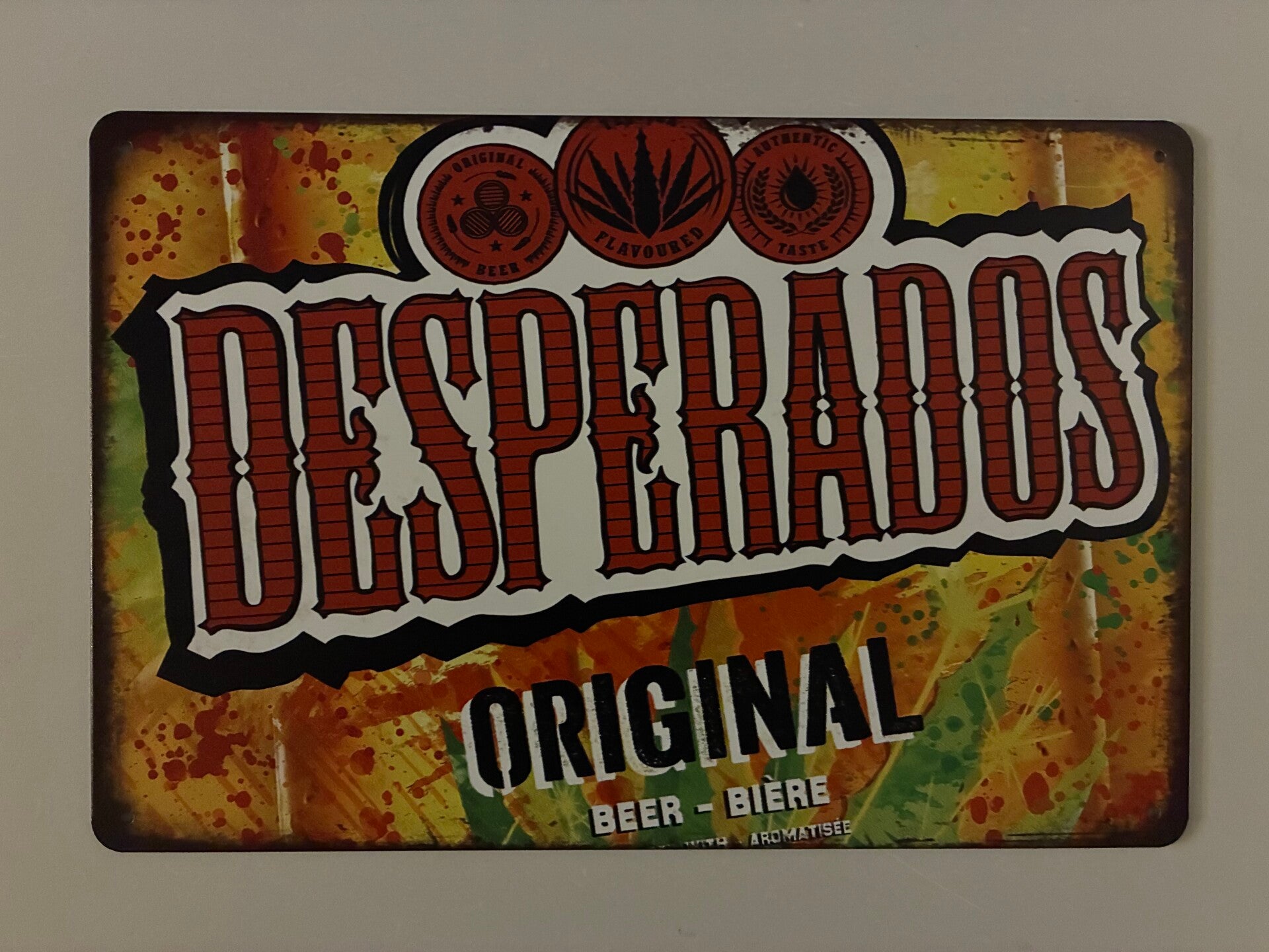 wandbord desperados