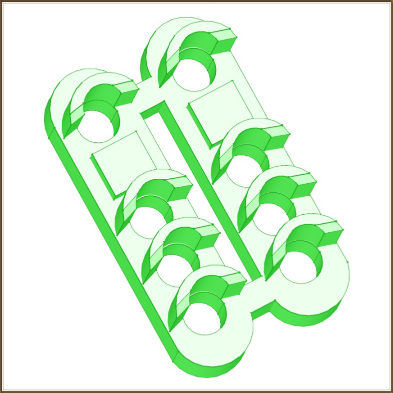 Parasols type C 4 feux 