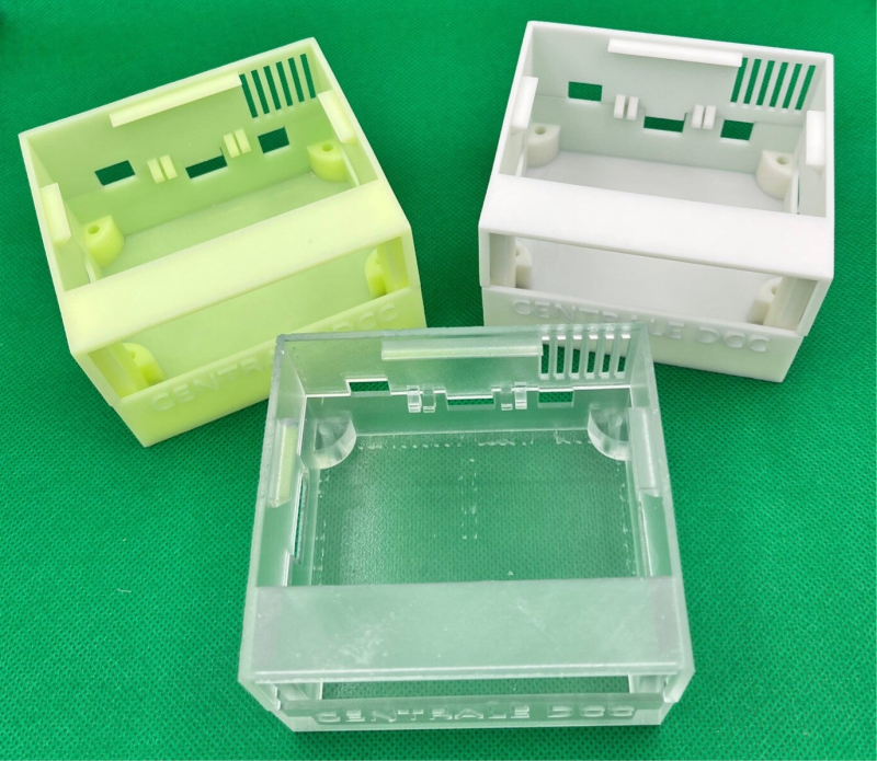 Boîtiers imprimés en 3D - résine