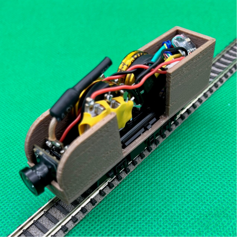 Réalisation de la caméra embarquée dans une locomotive (LOCAM-N) version 1.0