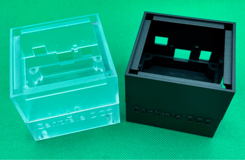 Boîtiers de la micro centrale DCC minimale imprimés en 3D