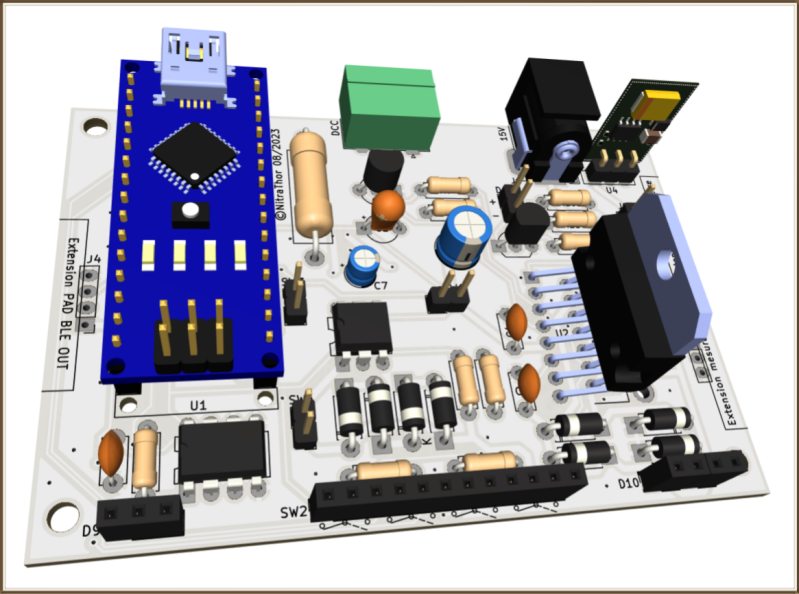 Circuit imprimé principal du module de puissance