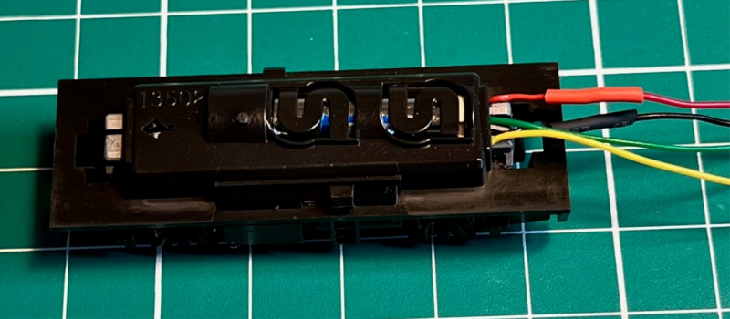 Le chassis LOCAM-N préparé pour la digitalisation et remonté