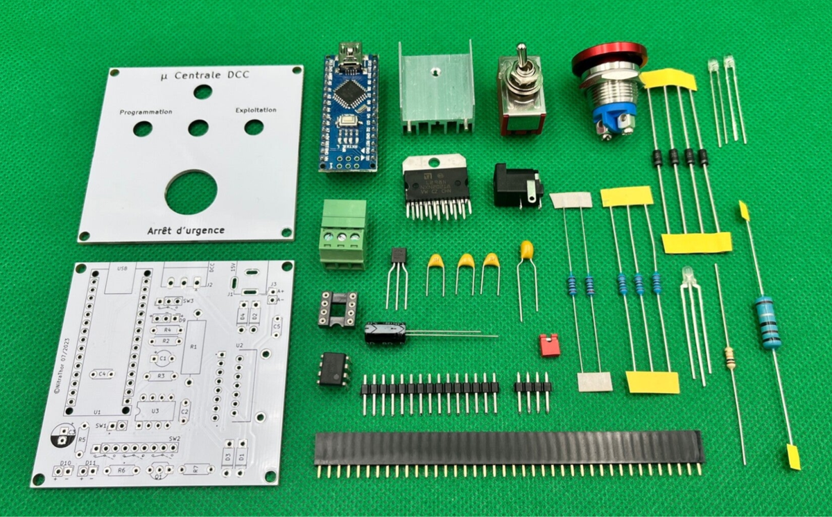 Micro centrale DCC minimale / Micro centrale DCC / Projets | Modélisme ...