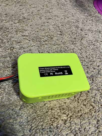 Ryobi battery adapter