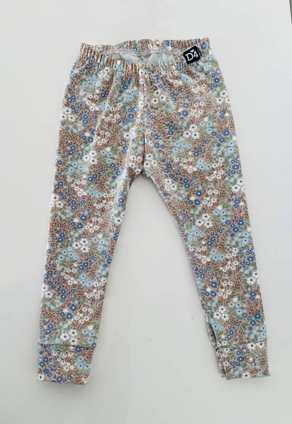 Cuff legging Flower power