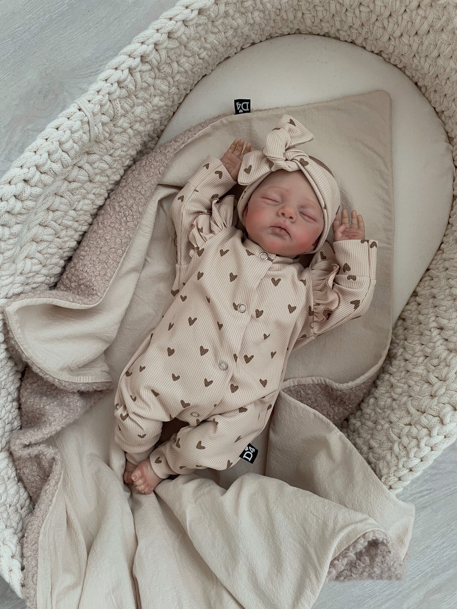 Boxpakje hearts beige