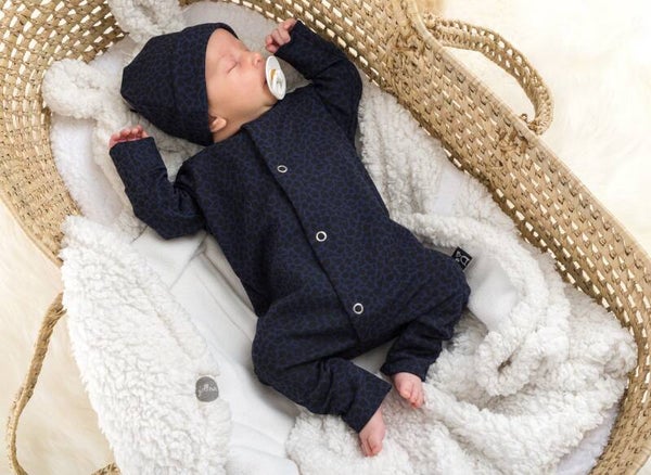 Boxpakje Leopard dark blue