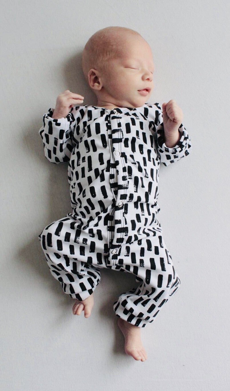 Boxpakje vertical stripes