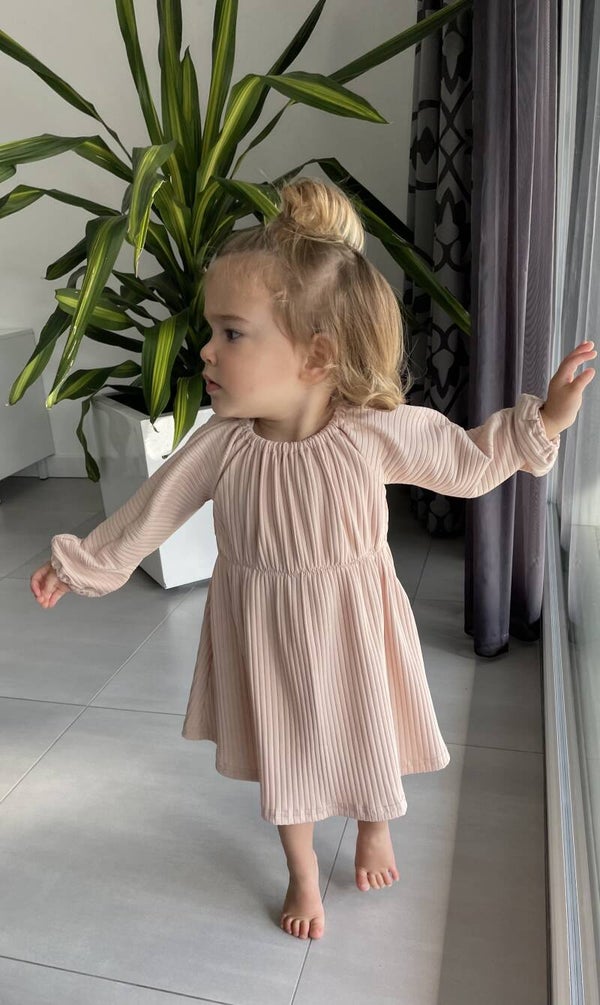 Valerie dress rib Kleur keuze