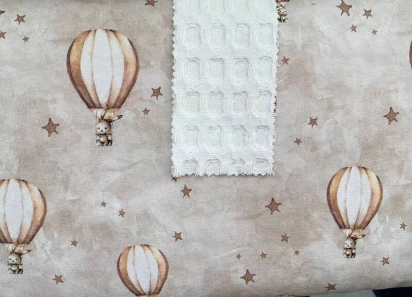 Deken Air balloon/offwhite