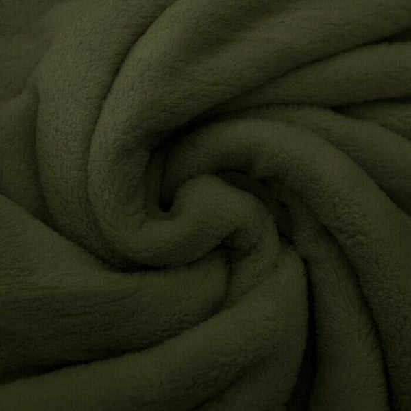 Welness fleece legergroen