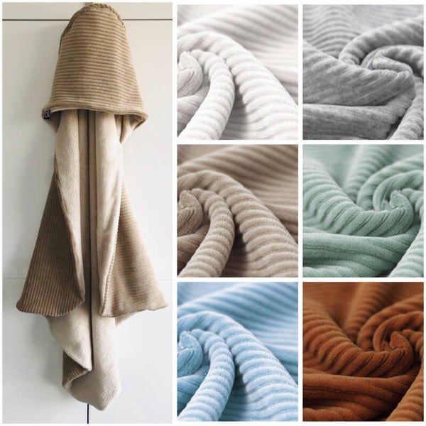 Omslagdoek Rib /Teddy