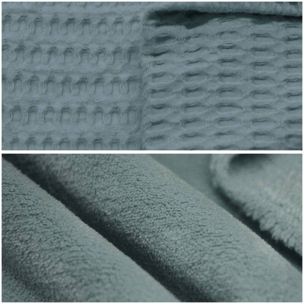 Kruikzak wafelstof old green