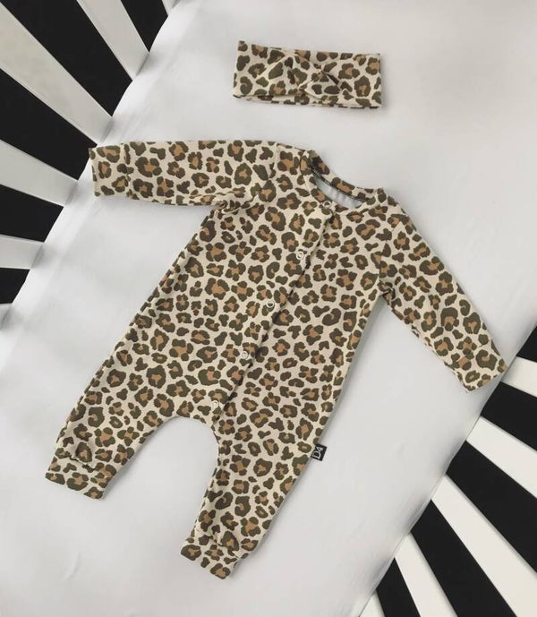 Boxpakje leopard zand