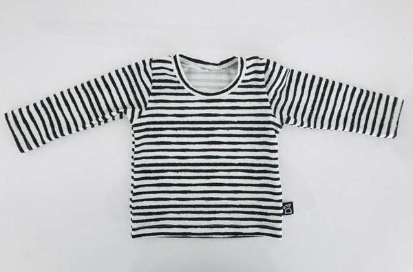 Shirt Black stripes small