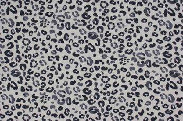 Tricot leopard gray