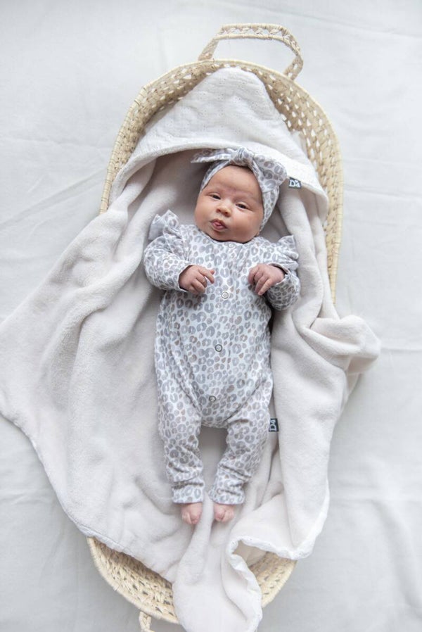 B2B Boxpakje Leopard pastel grey