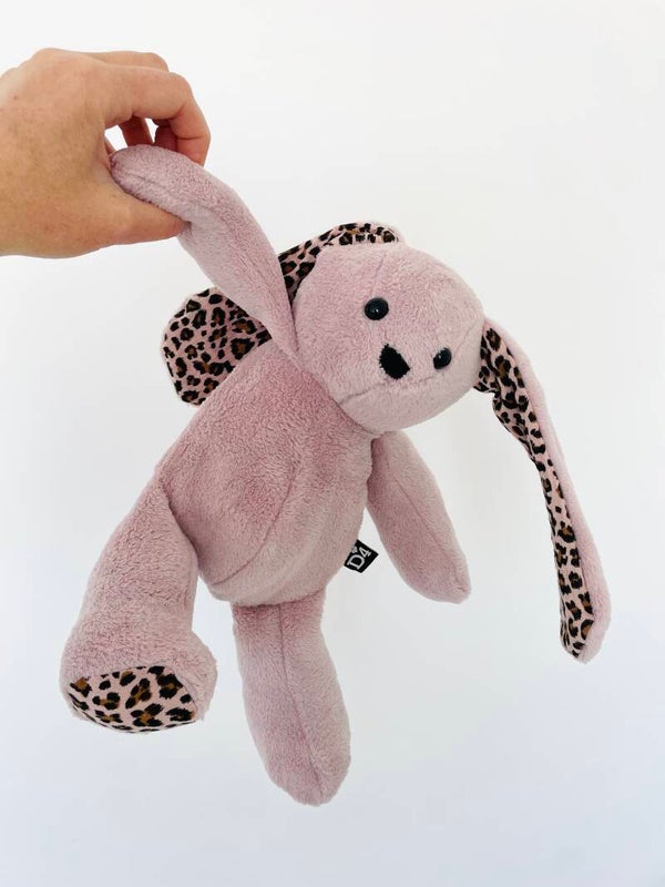 Knuffel konijn moirita old pink