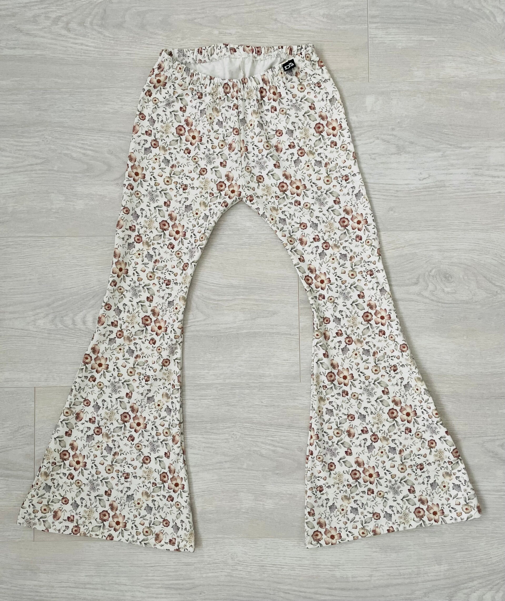 Flared legging poppy