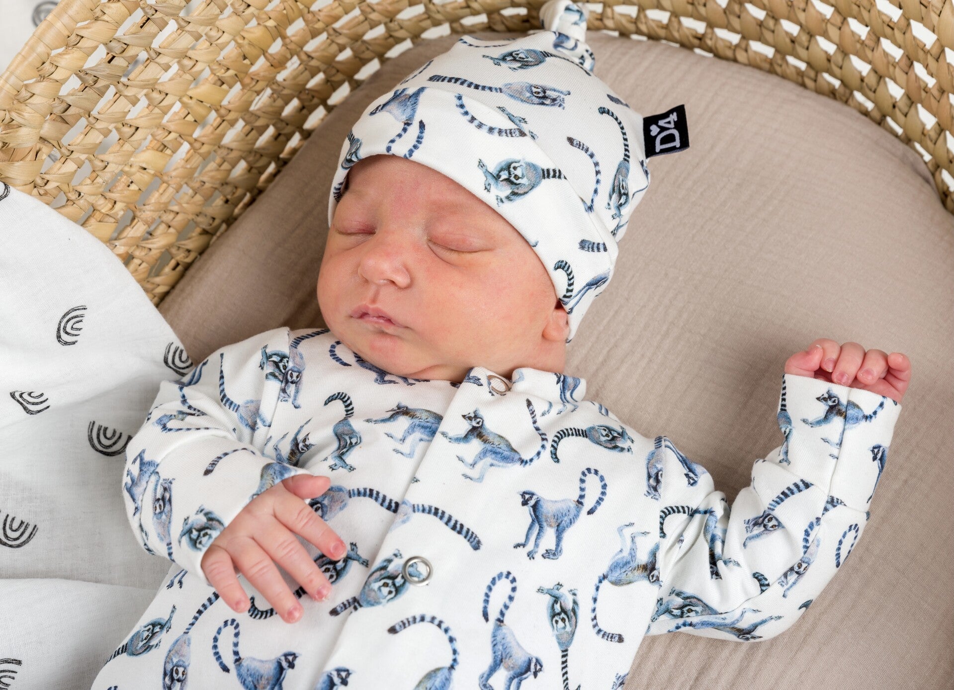 Knoop mutsje Print keuze