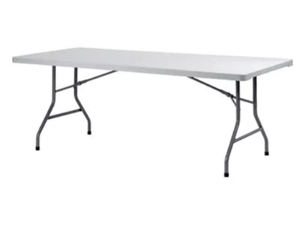Eettafel met klappoten, 200 x 92 -
