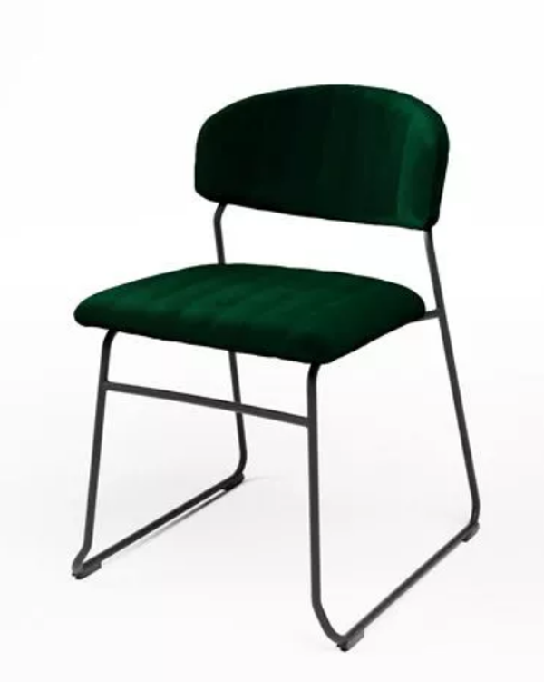 Dinerstoel Devine Green Velvet -