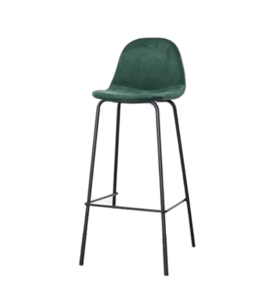 Home kruk, forest green, velvet -