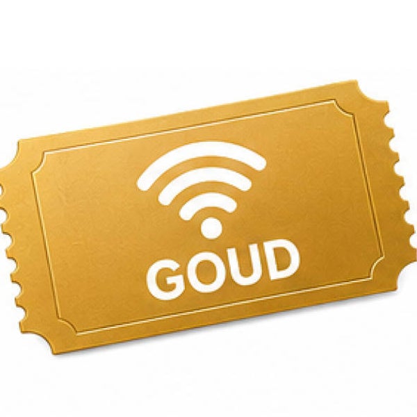 Wifi tickets - Goud (7 mb)